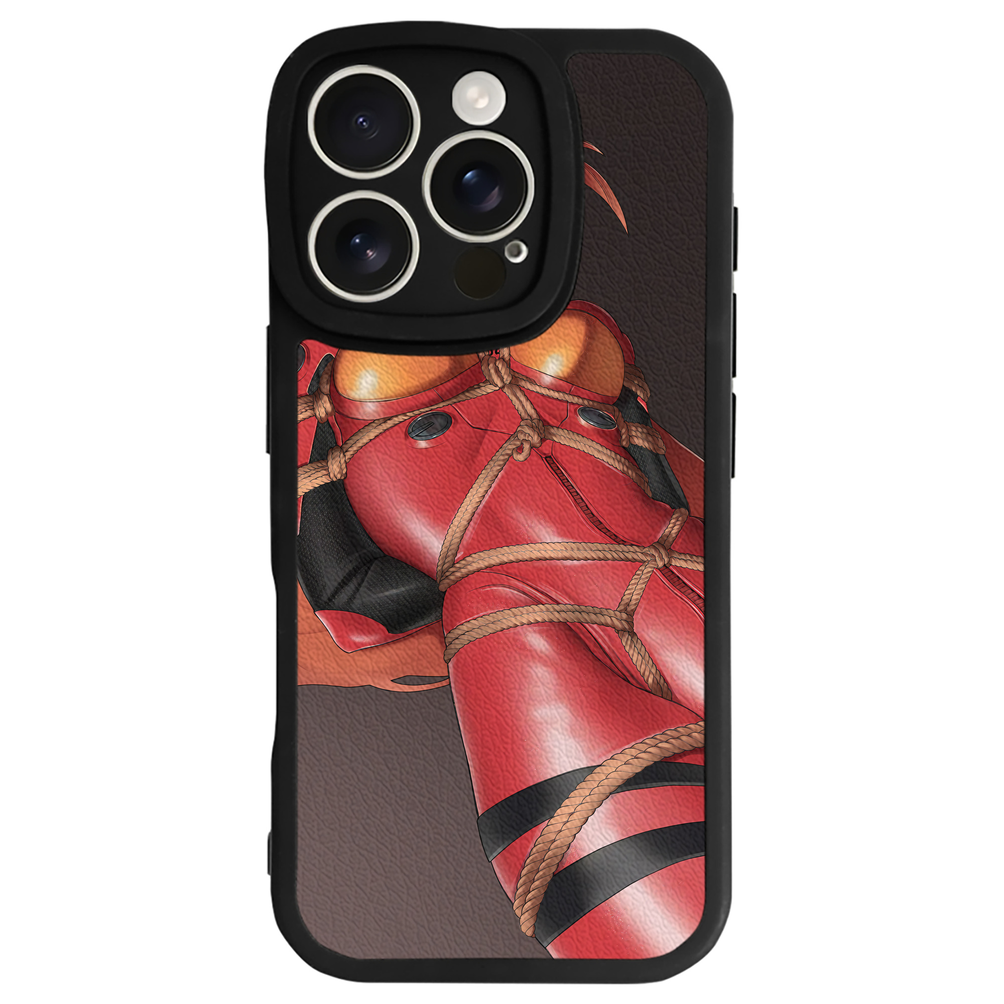 （画像用） EVA 新世紀エヴァンゲリオン 【iPhone 16シリーズ対応】シリコンスマホケース（レザー調） 材質：シリコン